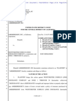 AMERIFREIGHT, INC. v. WESTCHESTER SURPLUS LINES INSURANCE COMPANY Complaint