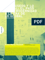 Ana María Guasch - Los Museos y Lo Museal. El Paso de La Modernidad A La Era de Lo Global PDF