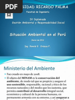 Situación Ambiental en El Perú