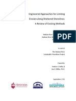 Engineered Approaches For Limiting Erosion Along Sheltered Shorelines: A Review of Existing Methods