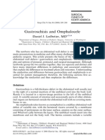 Gastroschisis and Omphalocele: Daniel J. Ledbetter, MD