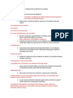 Preguntas Del Examen Final de Sociología