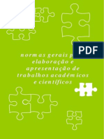 Normas Gerais para Elaboração de Trabalhos Académicos e Científicos