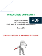 Metodologia de Pesquisa (Fátima)