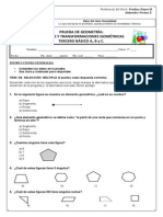 Prueba 2 Geometría Angulos y Transformaciones