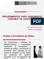 6procedimiento Saneamiento Contable Existencias