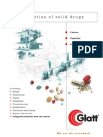 Glatt Production of Solid Drugs