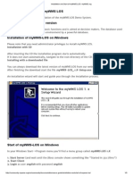 Installation and Start of myWMS LOS - myWMS PDF