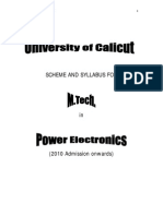 Scheme and Syllabus For