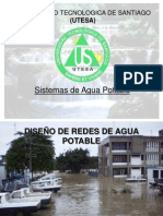 Disec3b1o de Lineas de Agua Potable III