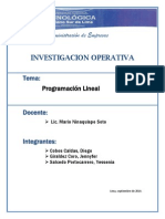 Programación Lineal (Trabajo FINAL)