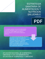 Estrategia Sanitaria de Alimentacion y Nutricion Saludable