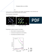 Condução Elétrica Nos Sólidos