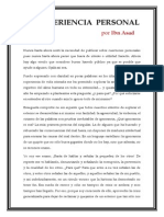 Ibn Asad Mi Experiencia Personal PDF