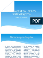 Teoria General de Los Sistemas