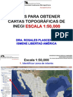 Notas para Obtener Cartas Topográficas de INEGI 050k Alumnos