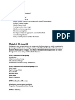 Module I-All About ID: IDTT01.Instructional Designing