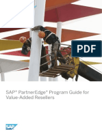 SAP PartnerEdge Program Guide For Value-Added Resellers