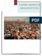 International Marketing Export Incentives Final