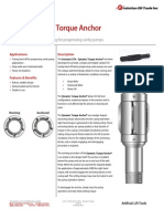 DTA - Dynamic Torque Anchor Technical Datasheet