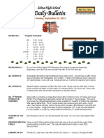 SHS Daily Bulletin 9-22-14