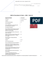 New Welcome To IBPS - (CWE - Clerks-IV) - Application Form Print Neww