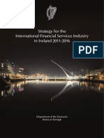 Strategy For The International Financial Services Industry in Ireland 2011-2016