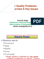 Power Quality Problems: An Overview & Key Issues