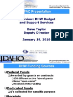 2011 Budget Overview - DHW - 01 19 2010 - Final JFAC