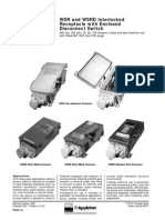 WSR and WSRD Interlocked Receptacle With Enclosed Disconnect Switch