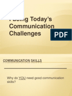 Facing Today's Communication Challenges