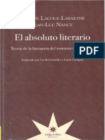 Nancy y Labarthe El Absoluto Literario