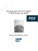 Interactive Alv in WEBDYNPRO