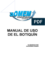 Manual de Uso Del Botiquin