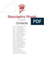 Descriptive Words