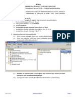 4t s1-01-02 TP - Windows 2008 - Outils D Administration