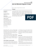 Clinical Heterogeneity and Differential Diagnosis of Atopic Dermatitis