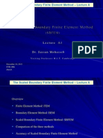 The Scaled Boundary Finite Element Method - Lecture A: Smteam@gmx - CH - WWW - Erdbebenschutz.ch