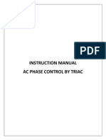 Ac Phase Control of Triac