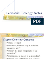 Terrestrial Ecology Notes1