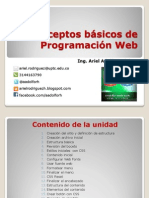 Conceptos Basicos Prog Web - Introduccion A HTML y CSS