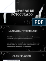 Lampara Fotocurado