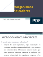 Aula 4 - Microrganismos Indicadores