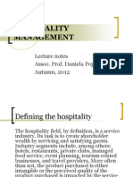 Hospitality Management