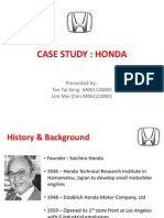 Case Study Honda