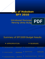 City of Hoboken SFY 2010