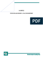 Sample Seismic Analysis Report