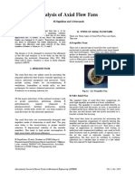 Analysis of Axial Flow Fans