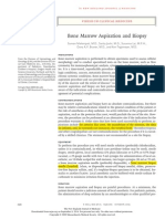 Aspiracion y Biopsia Medula Osea NEJM