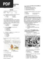 Evaluación Diagnóstica. Cuarto Grado